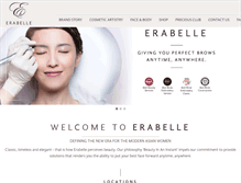 Tablet Screenshot of erabelle.com